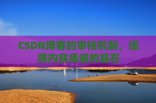 CSDN博客的审核机制，保障内容质量的基石